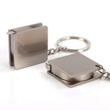 Measuring Tool Stainless Steel Keyring [MEASURE ON THE GO]