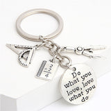 Do what you love Engineer Keyring [LOVE WHAT YOU DO]